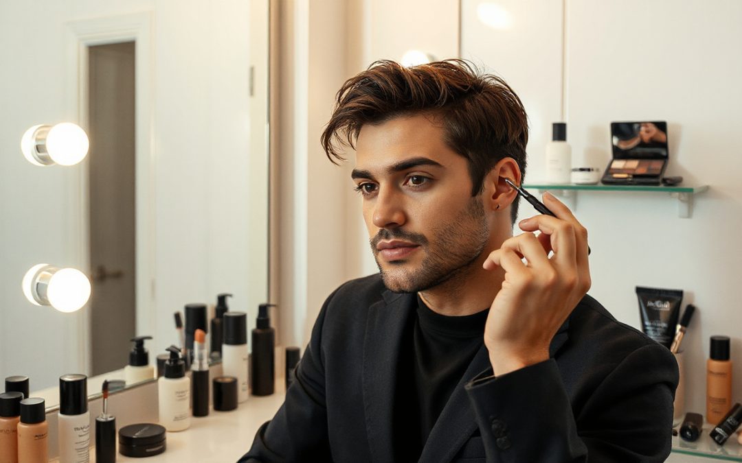 Unleash Your Best Look: The Ultimate Natural Makeup Guide for Men by Robert Welsh