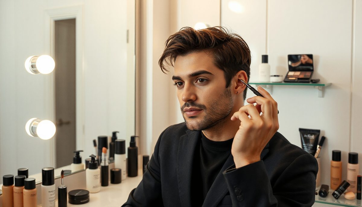 Unleash Your Best Look: The Ultimate Natural Makeup Guide for Men by Robert Welsh