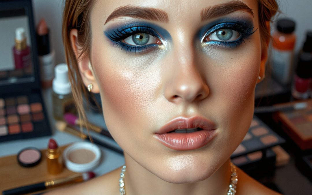 Unleash Your Inner Glam: Bold Blue Smokey Eye Tutorial!