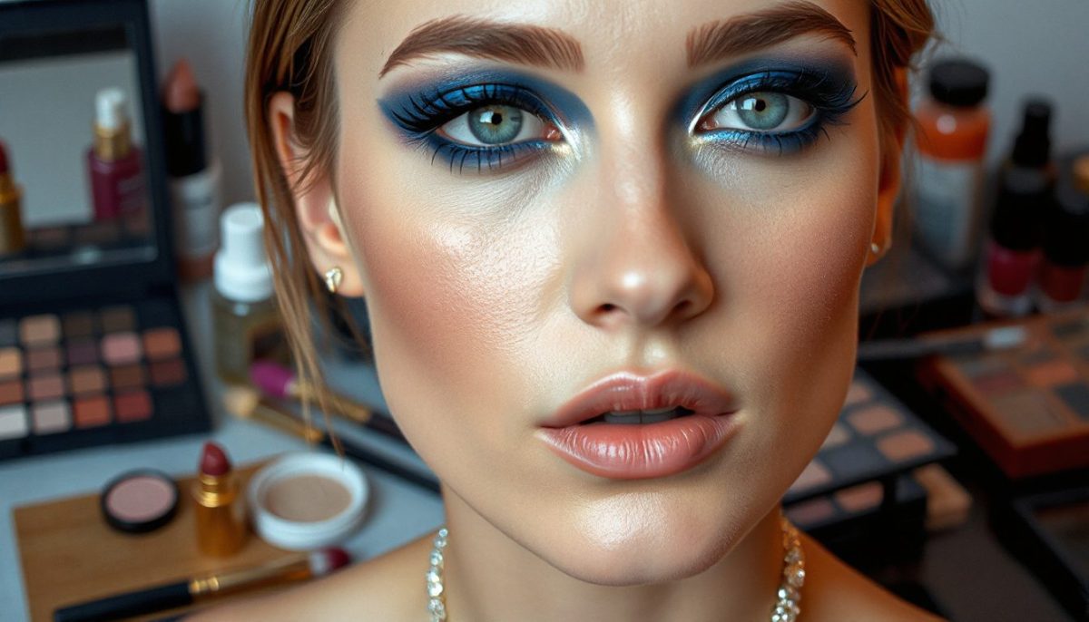 Unleash Your Inner Glam: Bold Blue Smokey Eye Tutorial!