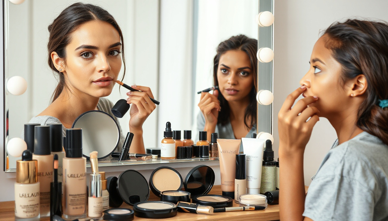 Unveiling Flawlessness: My Ultimate Guide to Achieving Full-Coverage Base Makeup!