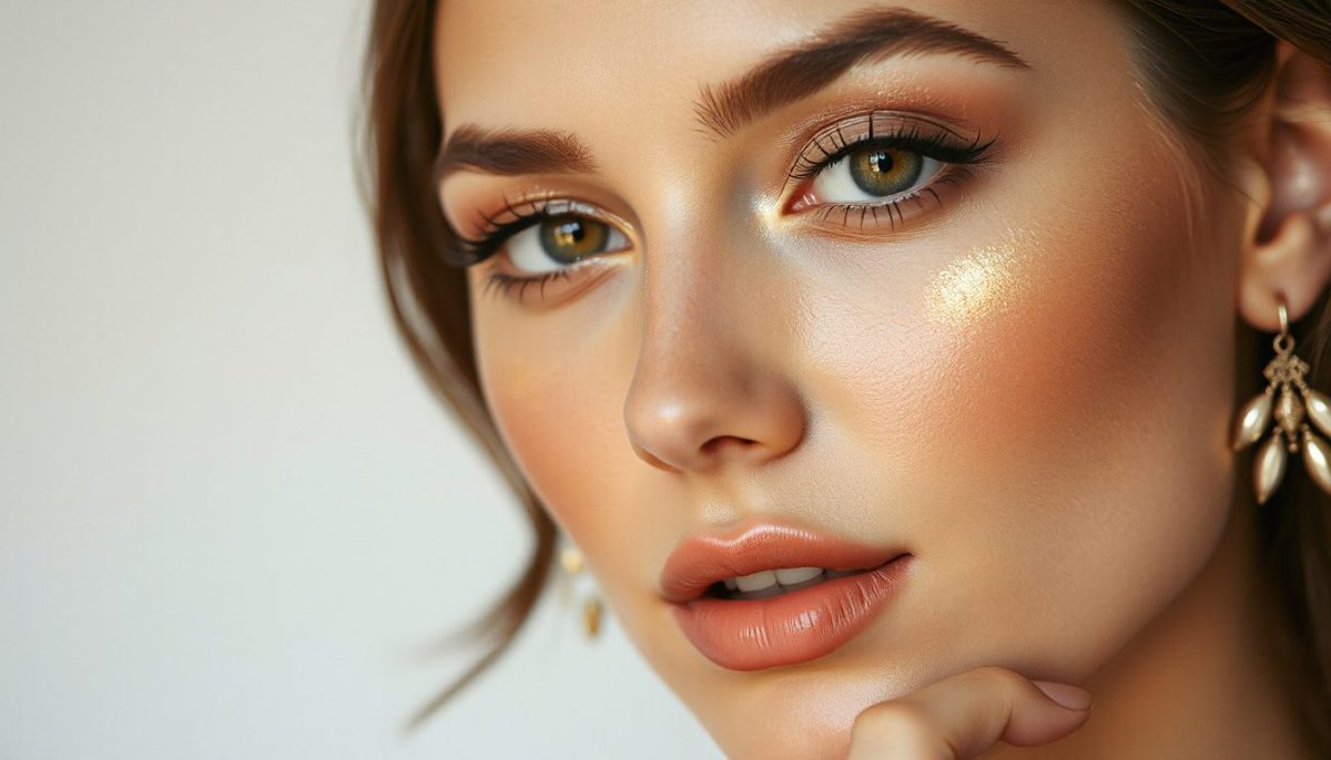 Effortless Bronze Glow: A Quick Makeup Magic!