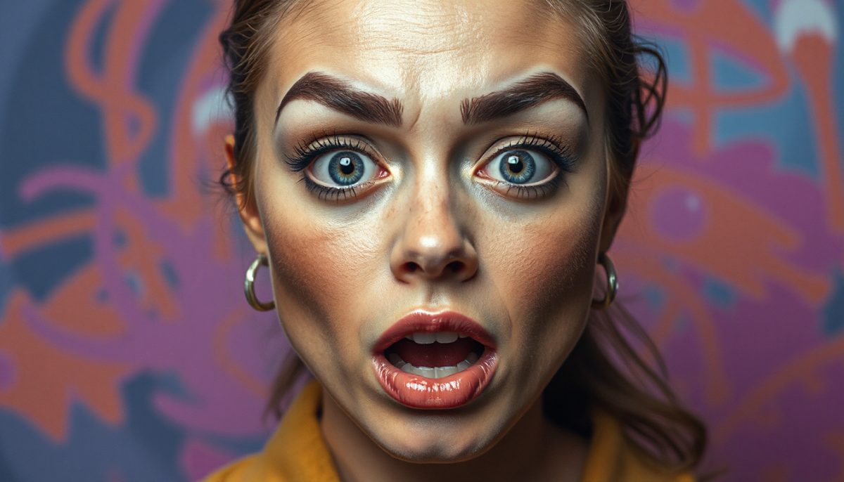 Epic Brow Fail: My Expression Says It All!